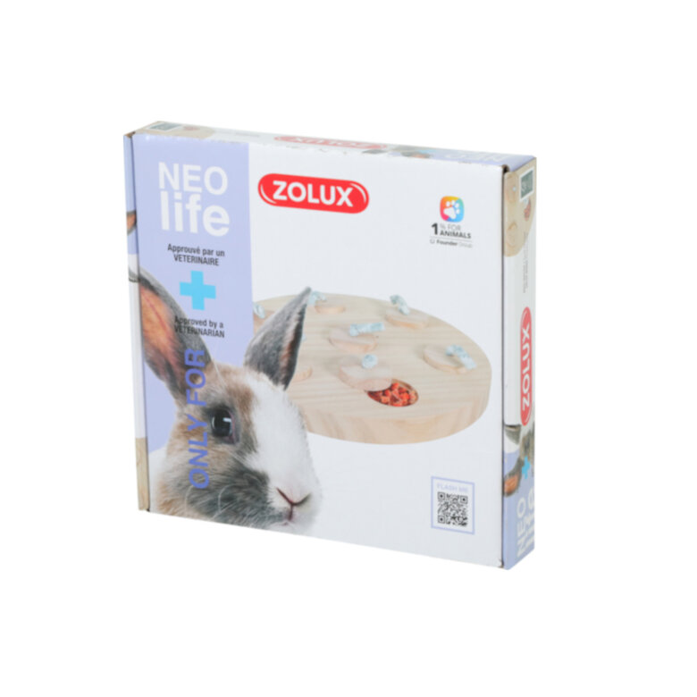 Zolux Neolife Tabuleiro de guloseimas para coelhos,  Imagem número 1 Zolux Neolife Tabuleiro de guloseimas para coelhos, , large Imagem número 1