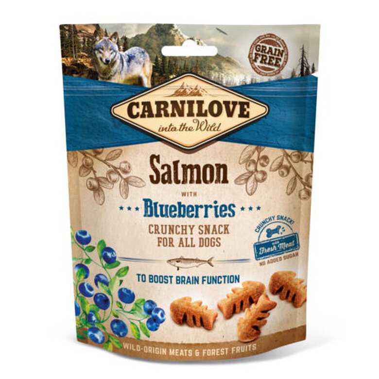 Carnilove Crunchy Snack Salmón snack para perros image number null