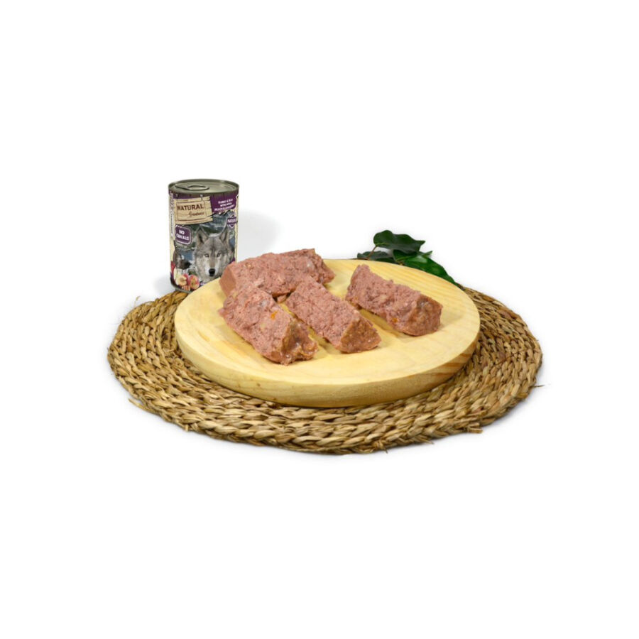 400 g Natural Greatness Coelho e Pato Lata para c&atilde;es, , large Imagem n&uacute;mero 2
