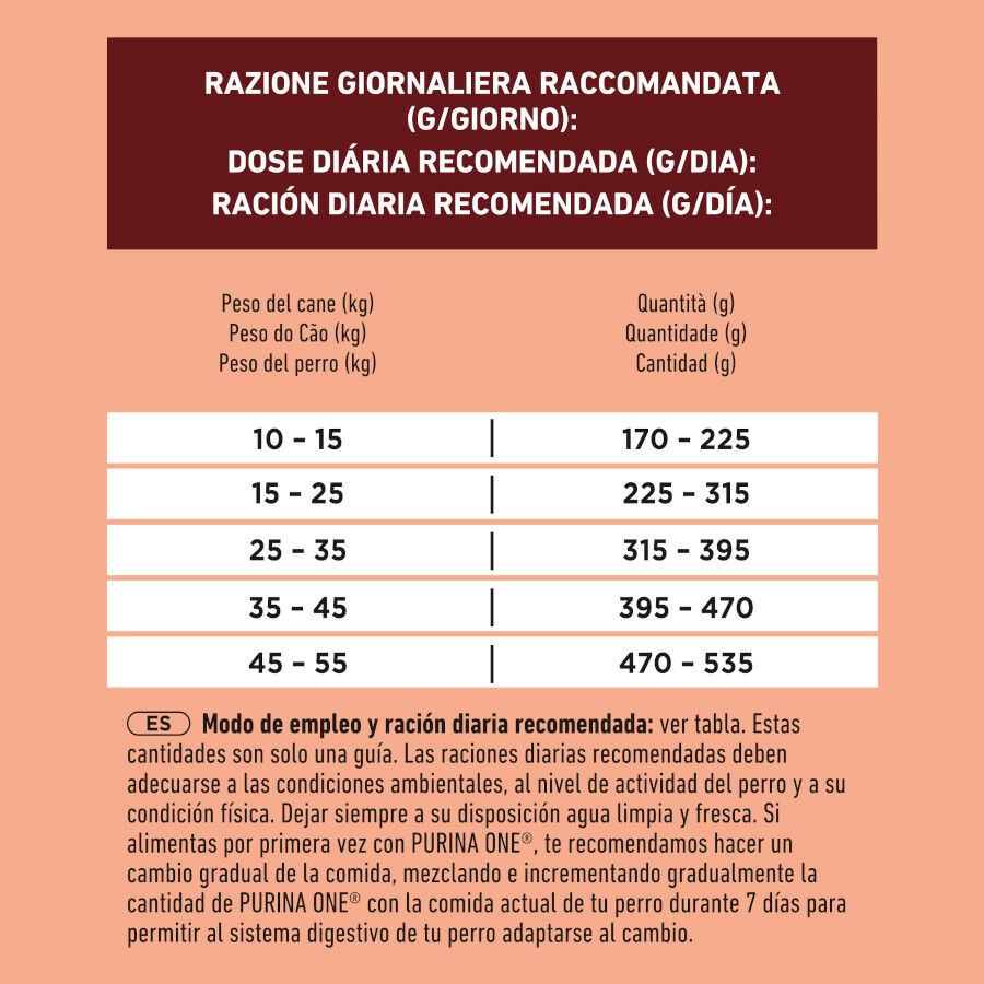 2,5 kg Purina One Delicate Pienso Salm&oacute;n para perros, , large Imagem n&uacute;mero 3