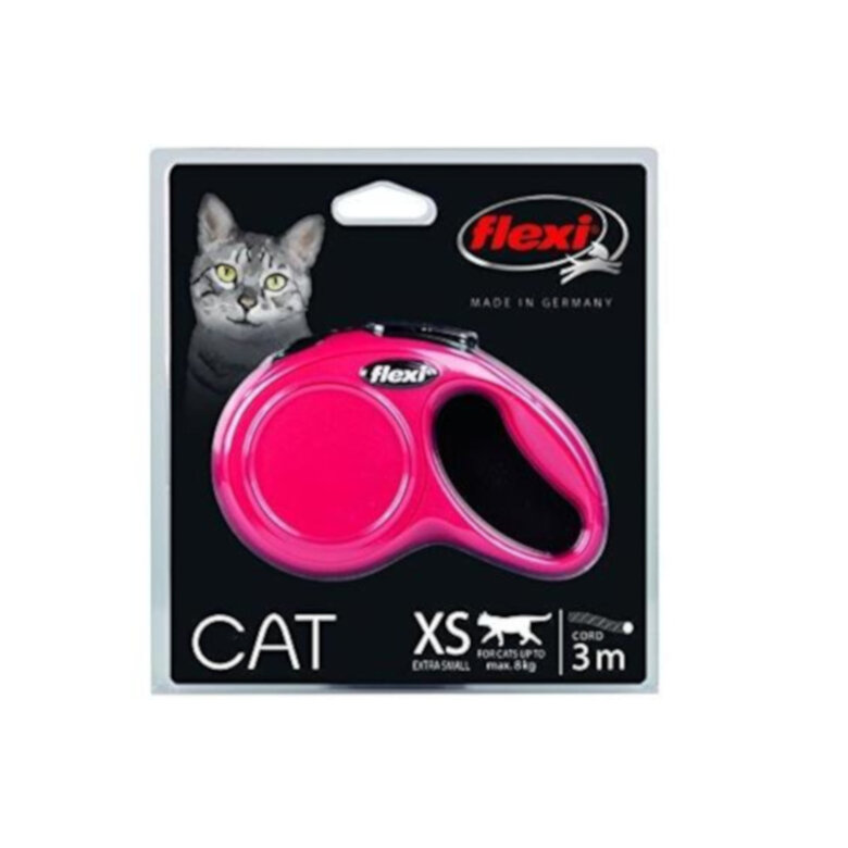 Flexi New Classic Trela Extensivel vermelha para gatos,  Imagem número 4 Flexi New Classic Trela Extensivel vermelha para gatos, , large Imagem número 4