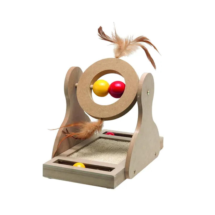 Flamingo Tumbler Brinquedo de Intelig&ecirc;ncia para gatos, , large Imagem n&uacute;mero 1