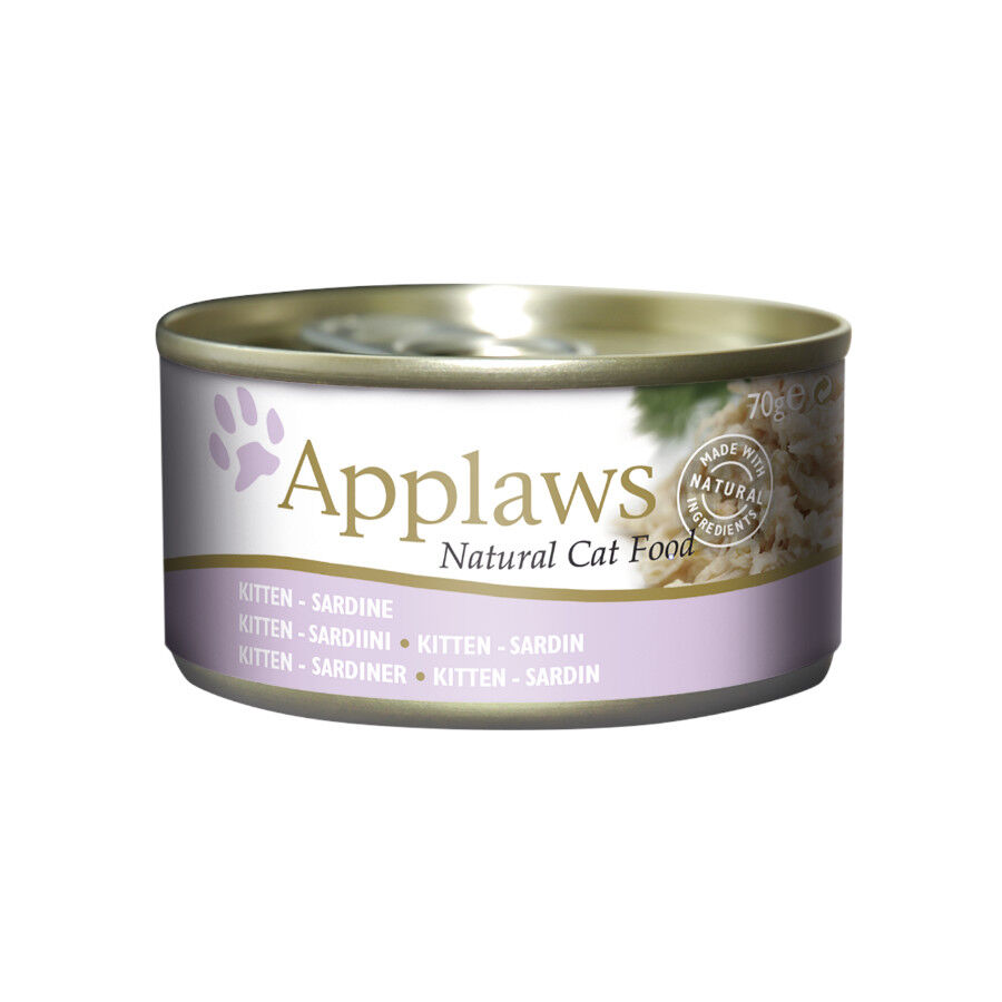 70 g Applaws Kitten Sardinha lata, , large Imagem n&uacute;mero 2