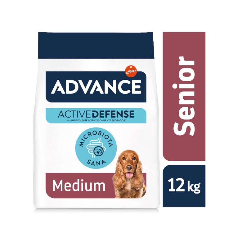 12 kg Advance Active Defense Medium Senior +7 Frango e Arroz ração para cães,  Imagem número 2 12 kg Advance Active Defense Medium Senior +7 Frango e Arroz ração para cães, , large Imagem número 2