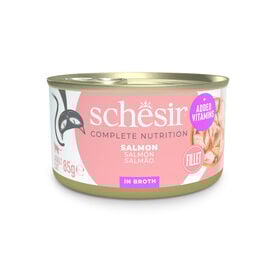 Schesir Adult Salmão em lata para gatos