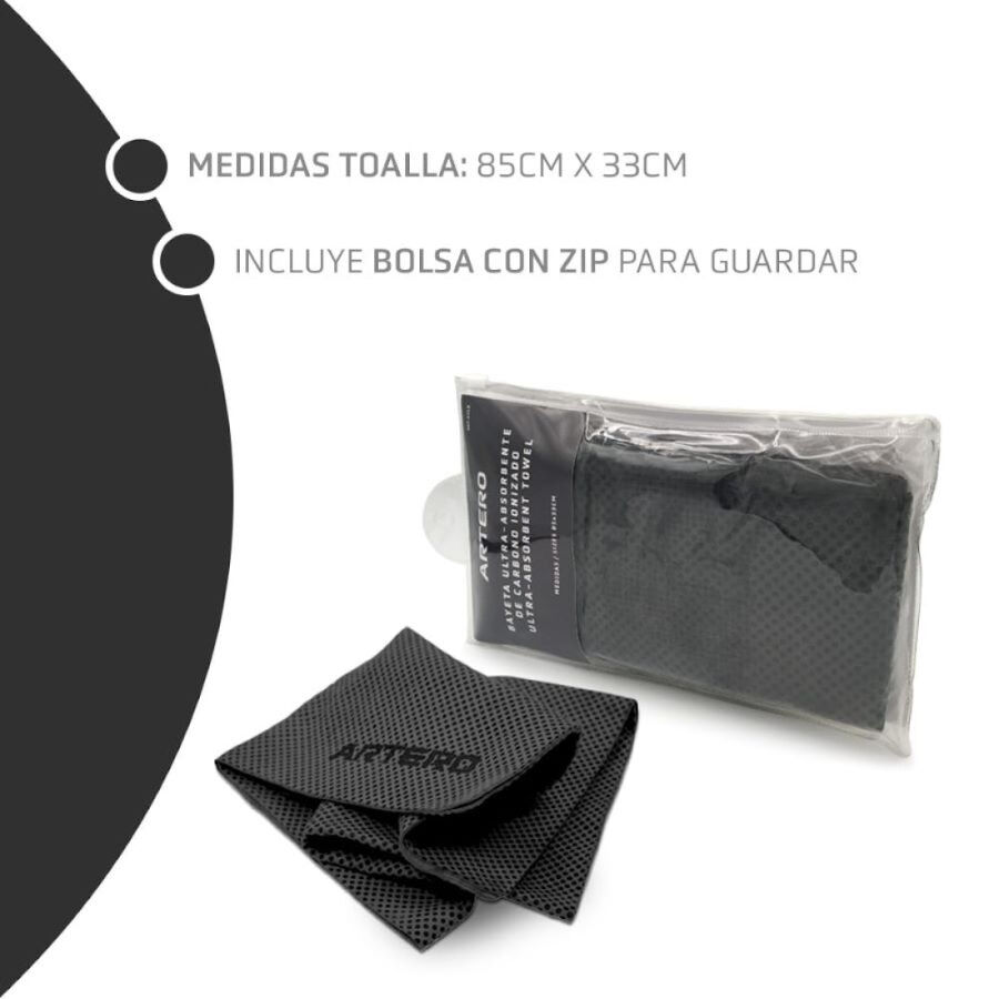 Toalha Artero Samba Bayeta Carbono para c&atilde;es, , large Imagem n&uacute;mero 5