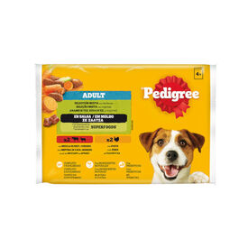 Sachê Pedigree Adult Seleção de Carnes ao Molho para cães