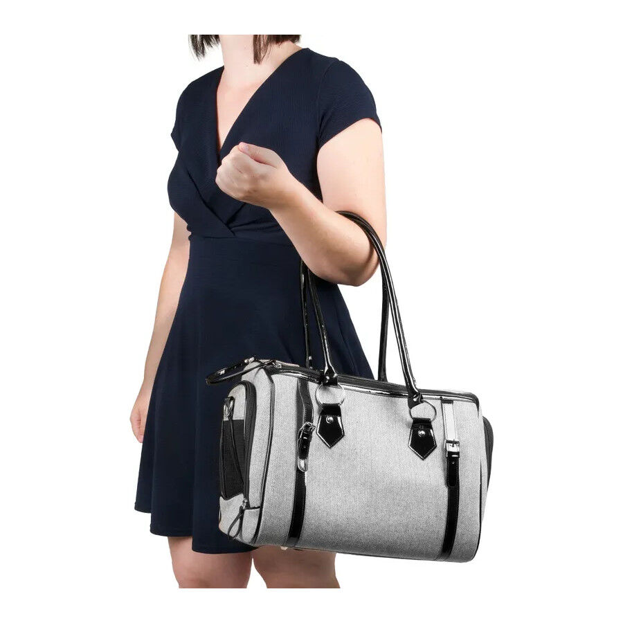 Flamingo Tatjana Saco de Transporte Cinza para c&atilde;es, , large Imagem n&uacute;mero 3