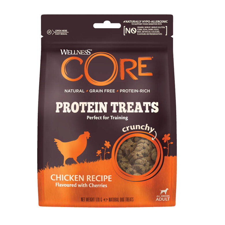 Wellness Core Biscoitos Protein Treats Frango para cães, , large image number null