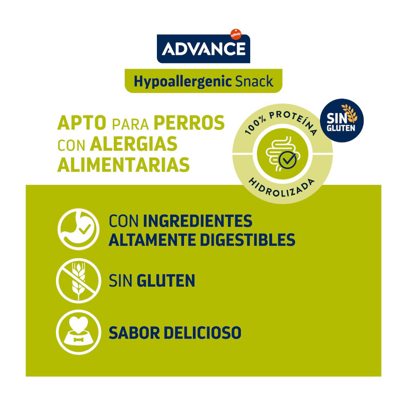 150 g Advance Bolachas Hipoalergénicas para cães,  Imagem número 3 150 g Advance Bolachas Hipoalergénicas para cães, , large Imagem número 3