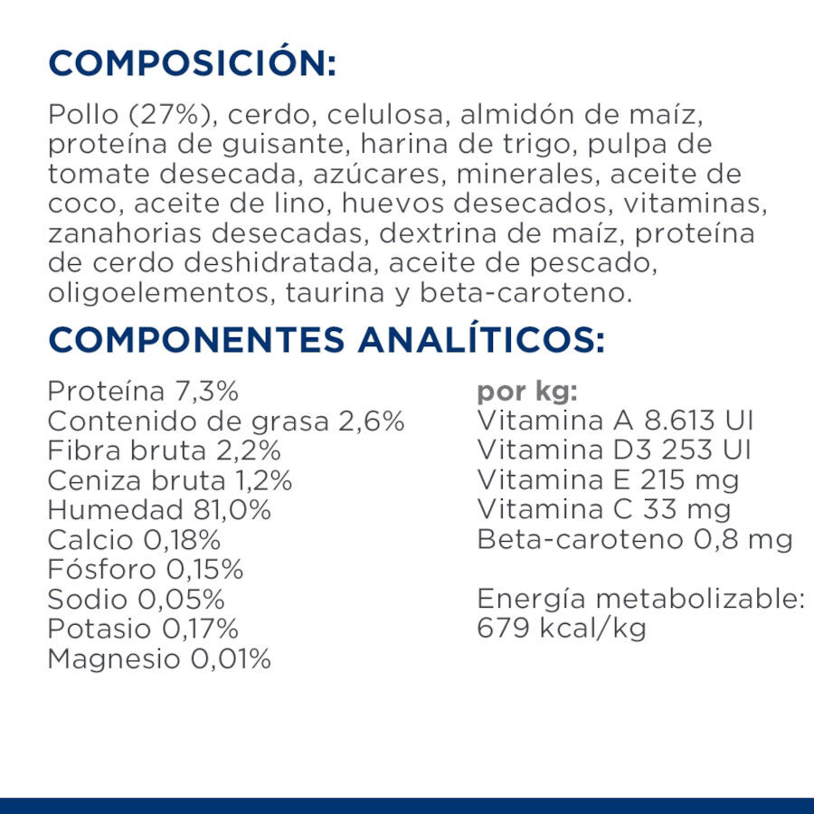 12 saquetas x 85 g Hill's Prescription Diet Metabolic Feline Saquetas - Multipack, , large Imagem n&uacute;mero 4