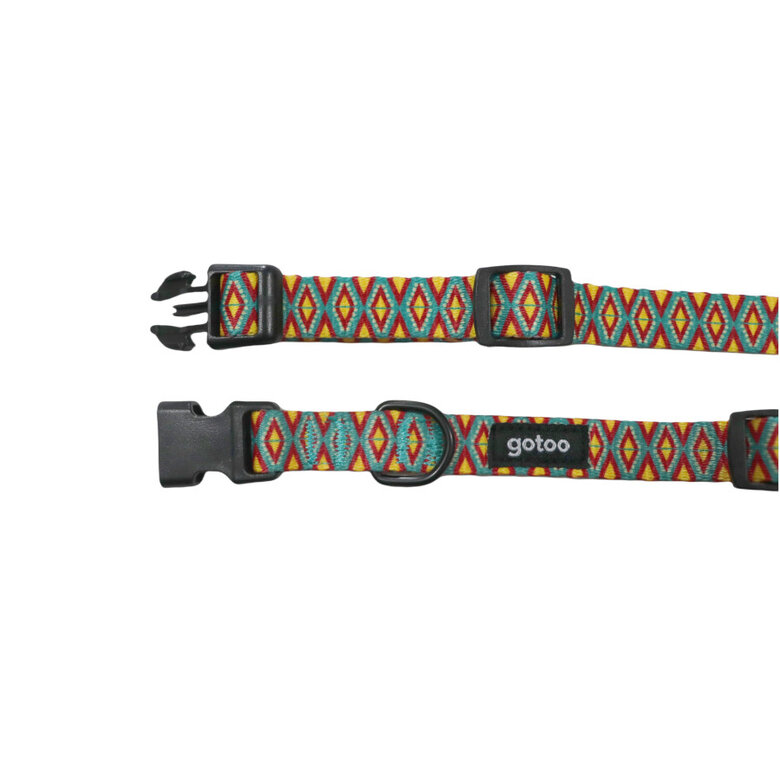 Gotoo Coleira estampada colorida para cães,  Imagem número 3 Gotoo Coleira estampada colorida para cães, , large Imagem número 3