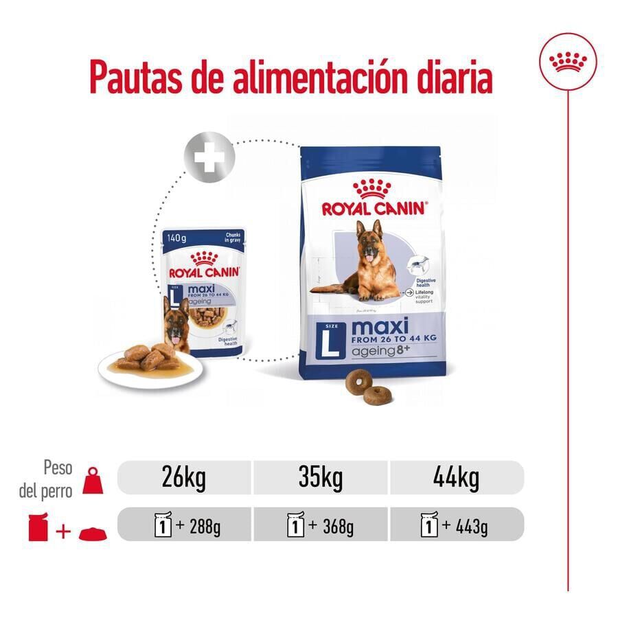 140 g Royal Canin Maxi Ageing saqueta em molho para c&atilde;es, , large Imagem n&uacute;mero 7