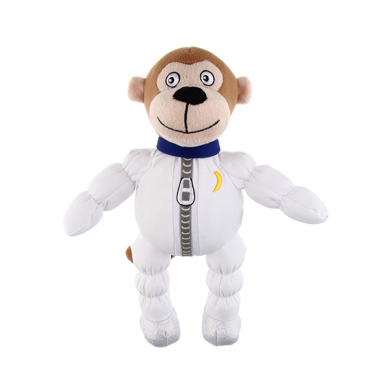  Fluffy Macaco Astronauta de peluche para cães, , large image number null