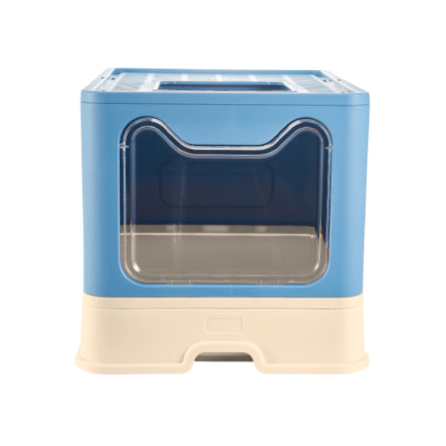 Freedog LumoBox Caixa de Areia Dobr&aacute;vel Dusty Azul para gatos, , large Imagem n&uacute;mero 1