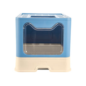 Freedog LumoBox Caixa de Areia Dobr&aacute;vel Dusty Azul para gatos