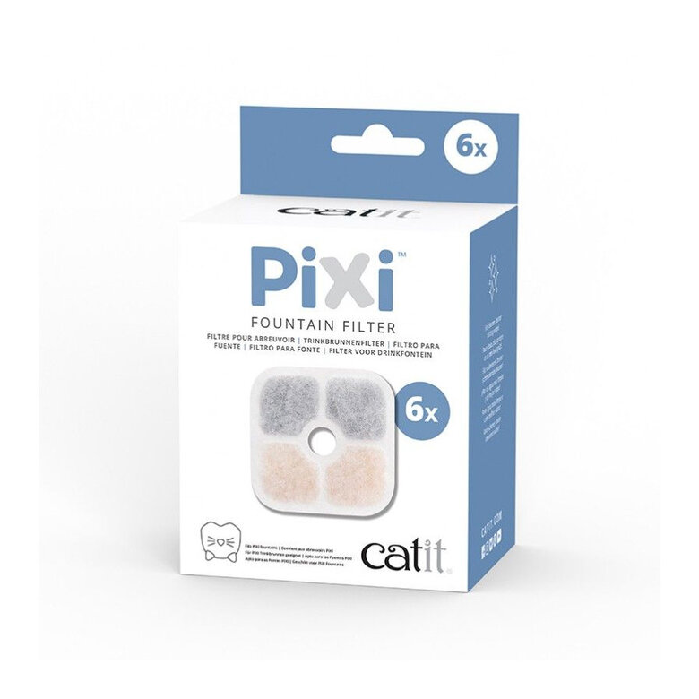 Catit PIXI Filtro para fonte bebedouro para gatos,  Imagem número 1 Catit PIXI Filtro para fonte bebedouro para gatos, , large Imagem número 1