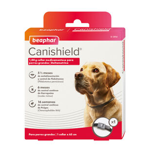 Beaphar Canishield coleira antiparasitária para cães – 65 cm