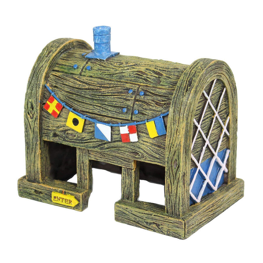 Penn-Plax decora&ccedil;&atilde;o KrustyKrub do SpongeBob para aqu&aacute;rios, , large Imagem n&uacute;mero 1