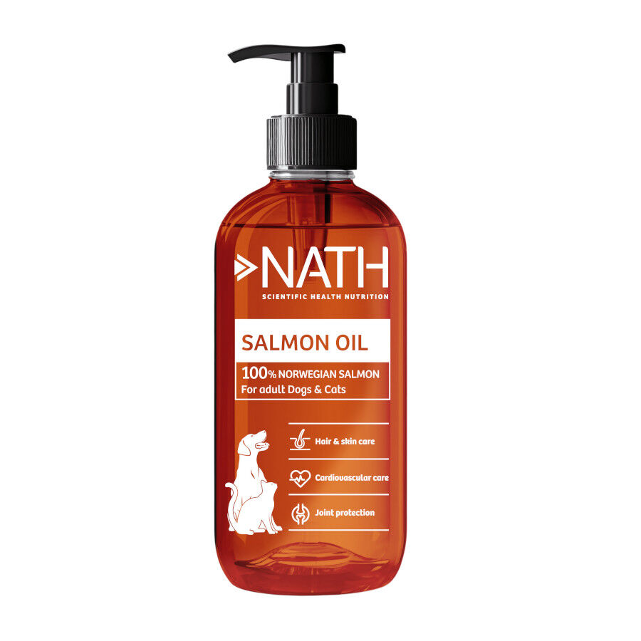 250 ml Nath &Oacute;leo de salm&atilde;o noruegu&ecirc;s para c&atilde;es e gatos, , large Imagem n&uacute;mero 1