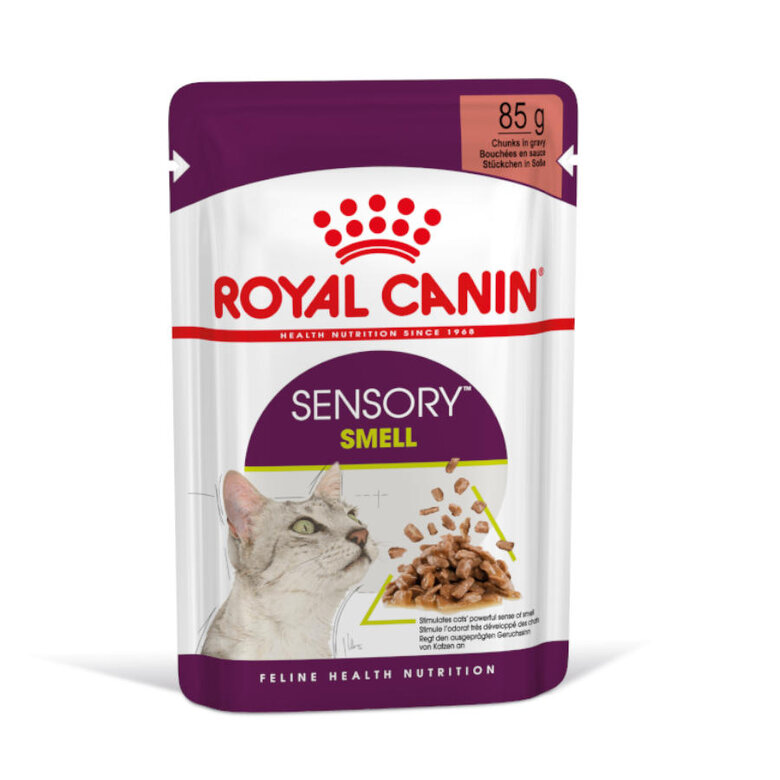85 g Royal Canin Adult Sensory Smell molho saqueta para gatos,  Imagem número 2 85 g Royal Canin Adult Sensory Smell molho saqueta para gatos, , large Imagem número 2