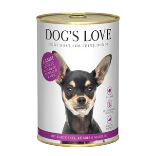 Dog's Love Adulto Borrego em lata para cães, Dog's Love Adulto Borrego em lata para cães