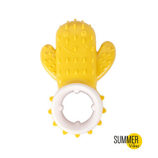 Summer Vibes Mordedor frío cactus amarelo para cachorros