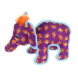 Flamingo Strong Stuff Elefante de Peluche Roxo para cães