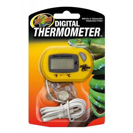 Zoo Med digital term&oacute;metro para terrario Imagem n&uacute;mero 1