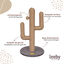 Leeby Carmen Cactus arranhador com brinquedo para gatos, , large Indicador imagem número 3