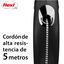 Flexi New Classic&nbsp;Trela extens&iacute;vel com cord&atilde;o preto para c&atilde;es, , large Indicador imagem n&uacute;mero 3