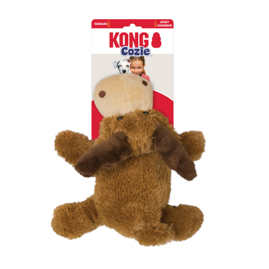 Kong Cozie Marvin Alce de peluche para c&atilde;es, , large Imagem n&uacute;mero 2
