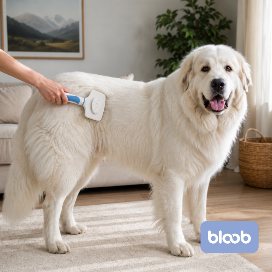 Bloob Escova cardadeira autolimpante para c&atilde;es, , large Imagem n&uacute;mero 2