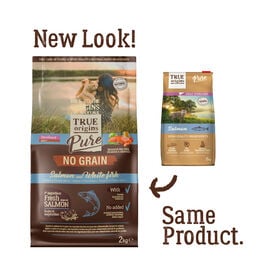 True Origins Pure Adult Sterilised Salmão Grain Free ração para gatos