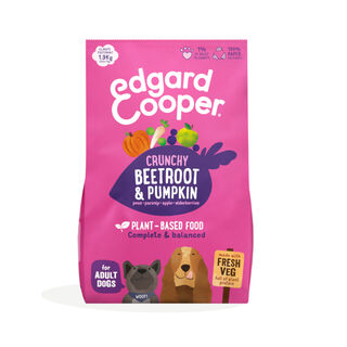 ração Edgard & Cooper de beterraba para cães