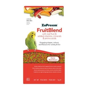 ZuPreem FruitBlend Ração para pássaros pequenos