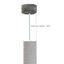 Leeby Cloud Collection torre arranhadora de teto com cama e brinquedo para gatos, , large Indicador imagem número 3