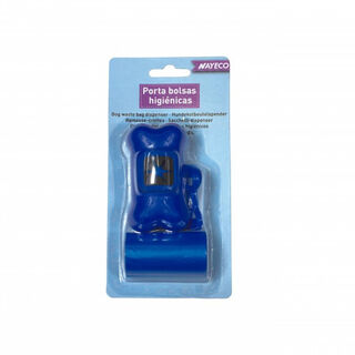 Nayeco Porta Sacos + 40 Sacos higiénicos para cães