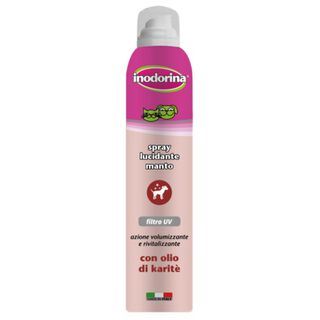 Inodorina Spray Brilho Filtro UV para cães e gatos