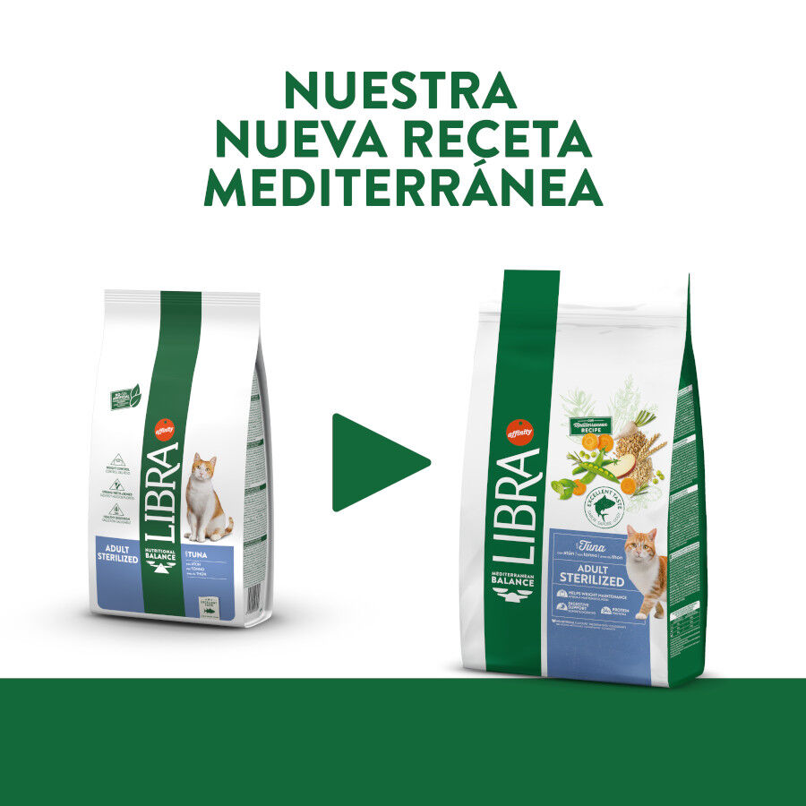 12 kg Libra Adult Sterilized Atum ra&ccedil;&atilde;o para gatos, , large Imagem n&uacute;mero 2