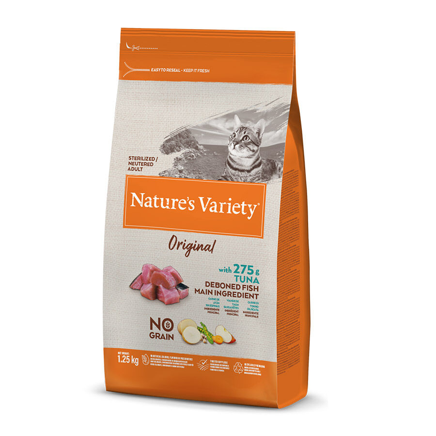 Nature's Variety Original con at&uacute;n para gato esterilizado Imagem n&uacute;mero 1