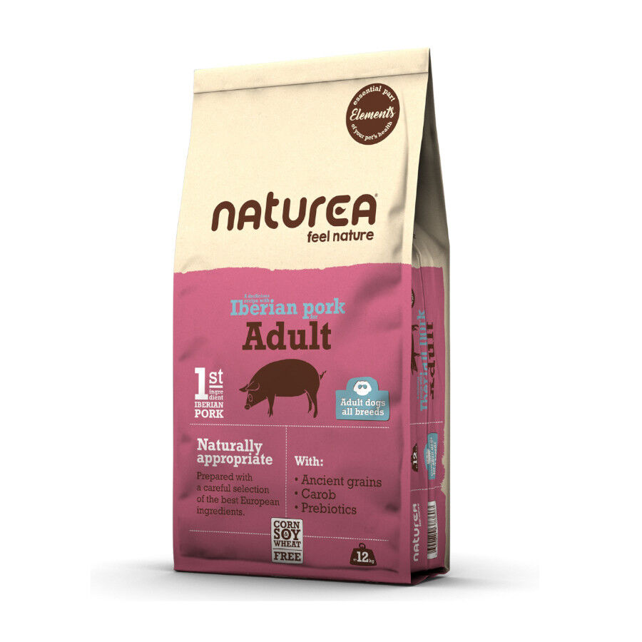 12 kg Naturea Elements Adult Pienso Cerdo Ib&eacute;rico para perros, , large Imagem n&uacute;mero 1