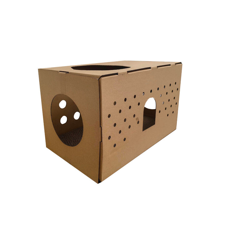 Catshion Alicia Arranhador em forma de Caixa de Cart&atilde;o para gatos, , large Imagem n&uacute;mero 2