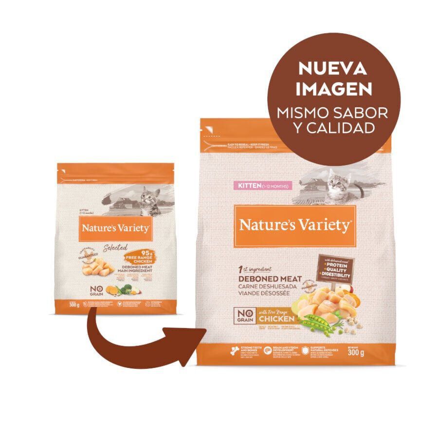 7 kg Nature's Variety No Grain Kitten Frango ra&ccedil;&atilde;o para gatos, , large Imagem n&uacute;mero 2