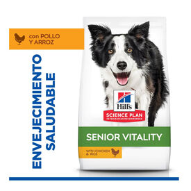 Hill's Medium Adult Science Plan Youthful Vitality Frango ra&ccedil;&atilde;o para c&atilde;es