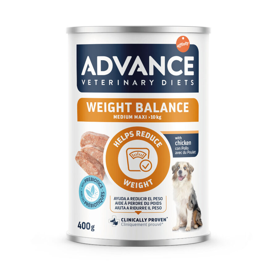 400 g Advance Veterinary Diets Peso Equil&iacute;brio M&eacute;dio Maxi Ra&ccedil;&atilde;o h&uacute;mida para Cachorro, , large Imagem n&uacute;mero 1
