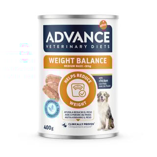 Advance Veterinary Diets Peso Equilíbrio Médio Maxi Ração Molhada para Cachorro