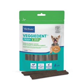 Virbac Snack para c&atilde;es formato XS Veggiedent Zen