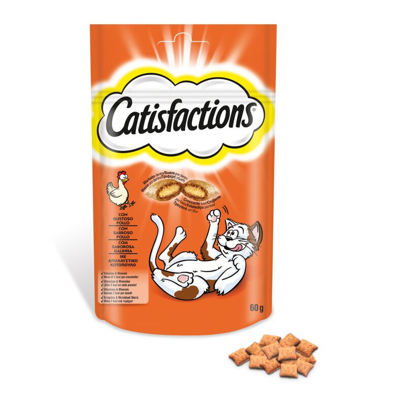 Catisfactions Biscoitos de Frango para Gatos, , large image number null