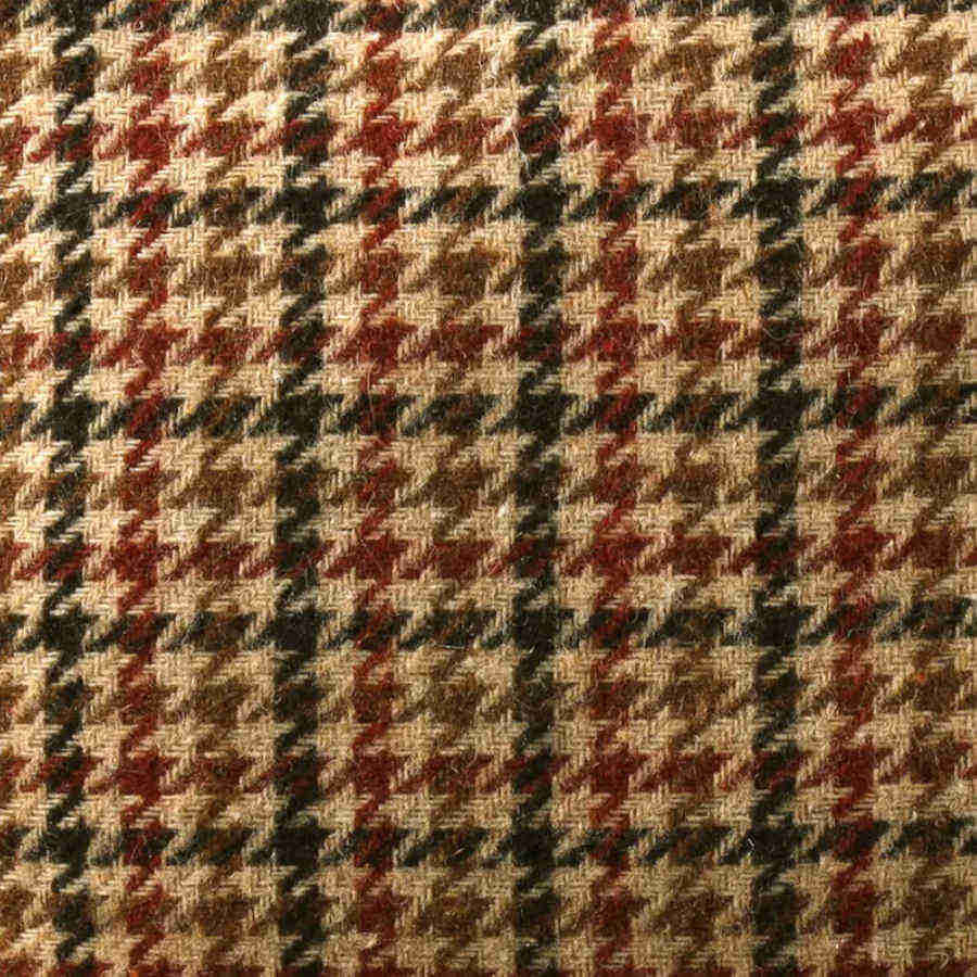 Flamingo Marlena Pent&aacute;gono Vermelha/Bege cama com fecho para c&atilde;es, , large Imagem n&uacute;mero 3